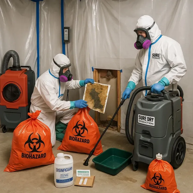 Contaminated Water Handling Protocols process in Bondurant, IA