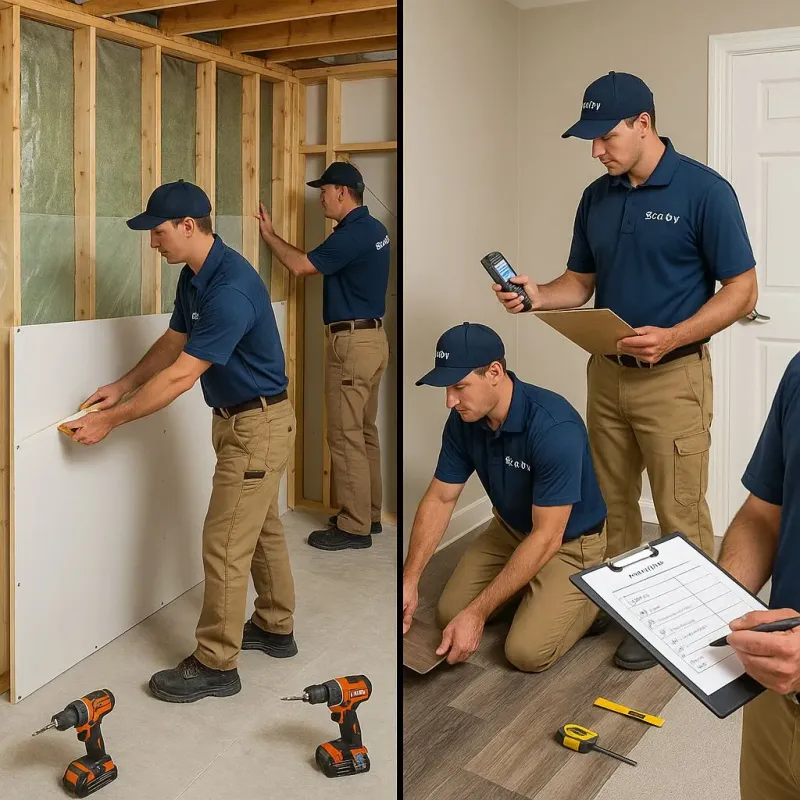 Repairs and Reconstruction process in Bondurant, IA