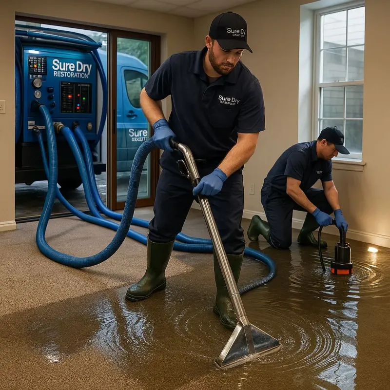 Water Extraction and Removal process in Bondurant, IA